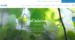 Desktop Screenshot of martat.fi